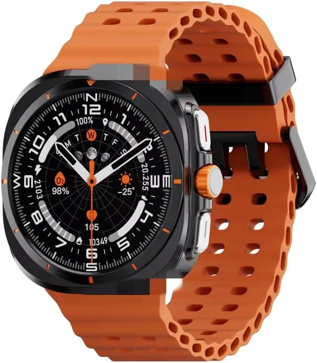 (S7 pro arancio)Smartwatch con Chiamata Bluetooth – Orologio Intelligente Full Touch Fitness Tracker con Display IPS 1.43 Pollici, Batteria 10 Giorni, Monitoraggio Frequenza Cardiaca e Sonno ARANCIO