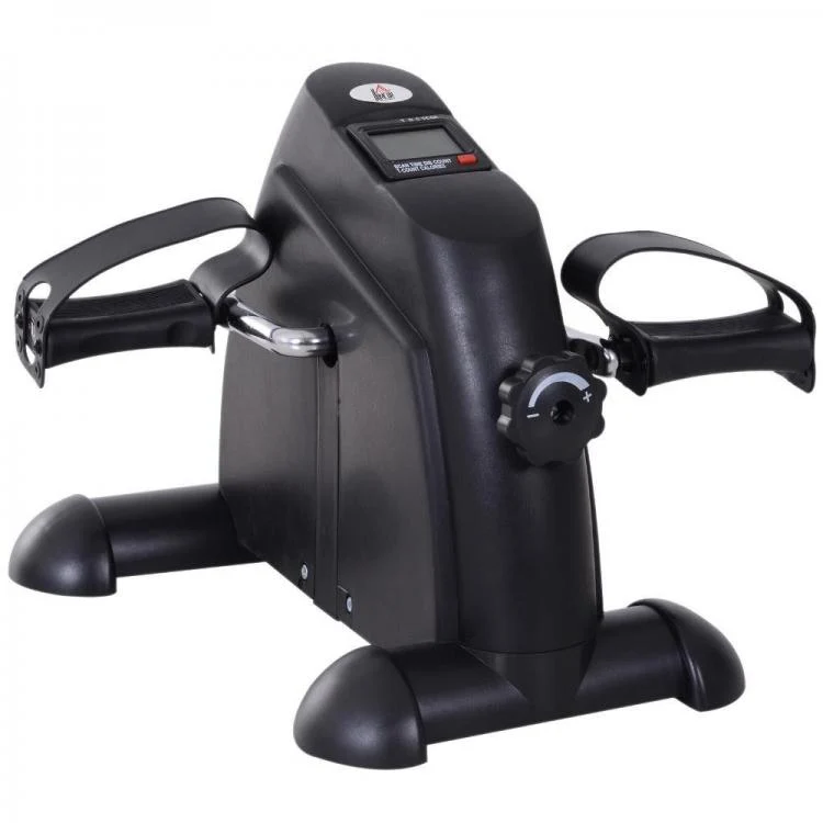 Mini Cyclette Da Casa Fitness Per Braccia E Gambe Pedaliera Regolabile Digitale