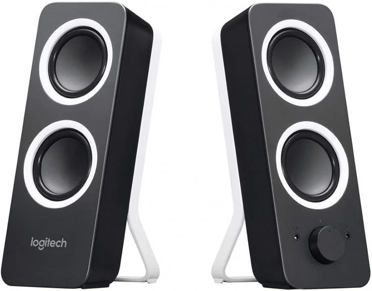 Logitech Speaker 2.0 Z200 10Watt Pc Audio Stereo Completo Jack Audio 3.5Mm Nero