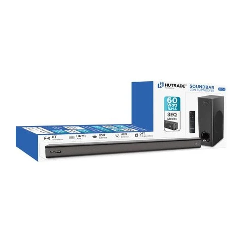 Hutrade Sr04 Soundbar 2.1 180W 220V Wireless Bt Hdmi Aux Ottica 60W Telecomando