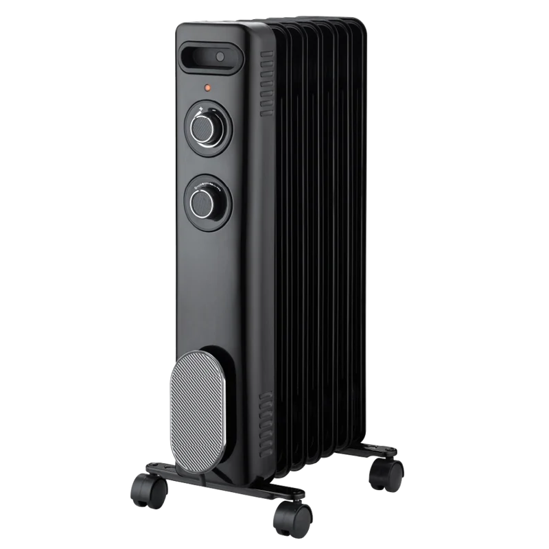 Radiatore mobile Thomson CALISTA a bagno d'olio 2000W nero
