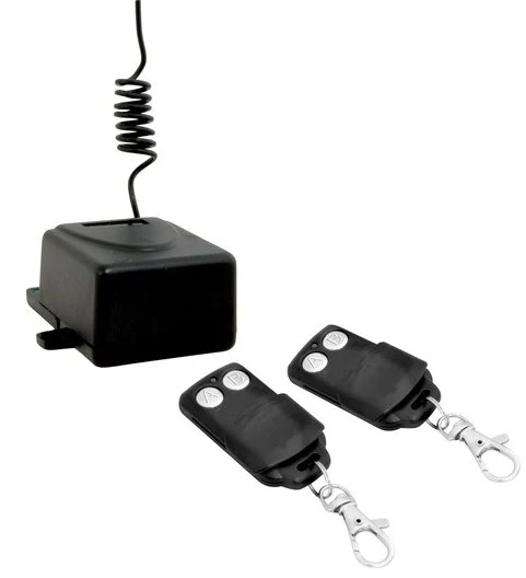 Kit Ricevitore Relè+ 2 Telecomandi Universale Radiocomando 433Mhz Cancelli Luci