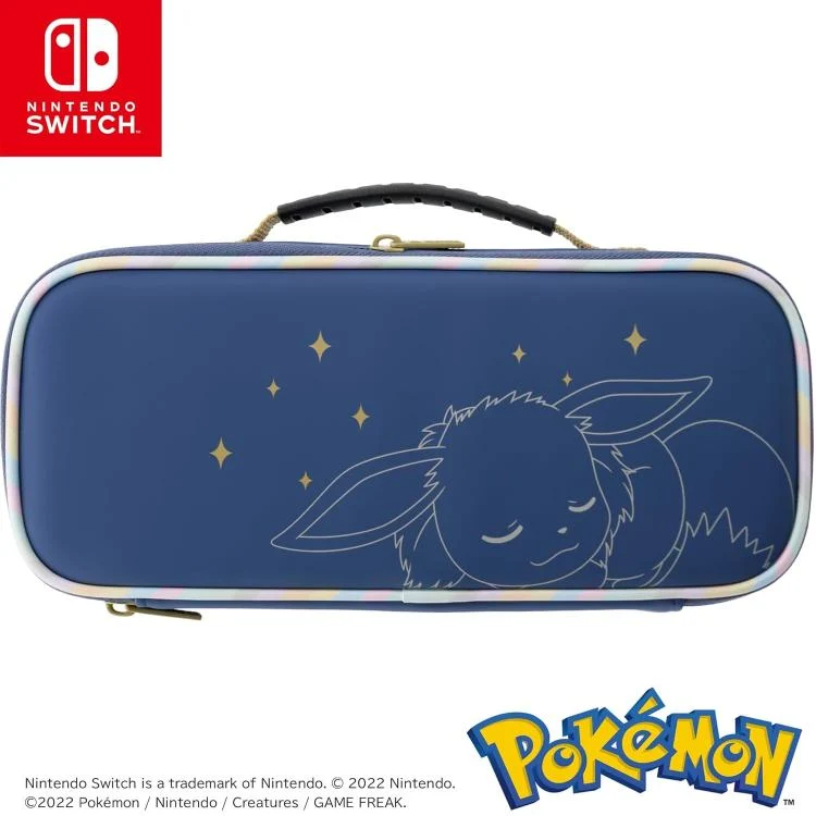 Hori Cargo Pouch Compact Custodia Borsa Da Trasporto Nintendo Switch/Oled (Evee)