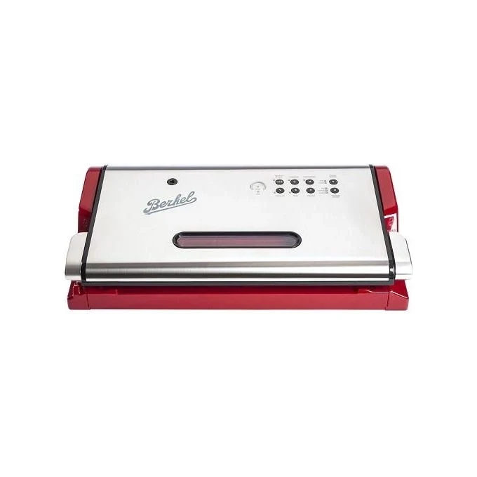 Berkel BK-09-8799-600 Macchina per Sottovuoto 8200 mbar Doppia Pompa 3 Programmi di Sigillatura colore Rosso