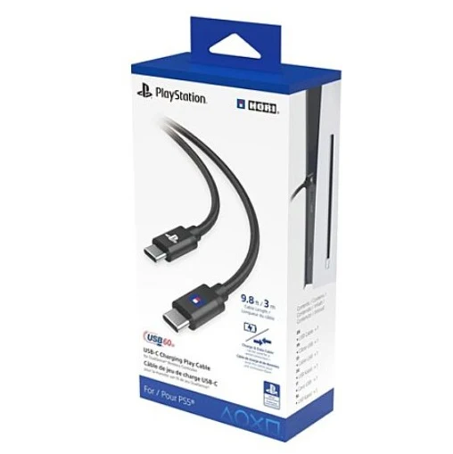 HORI PS5 Cavo Ricarica USB-C Controller Playstation 5 Dualsense / Edge 3m