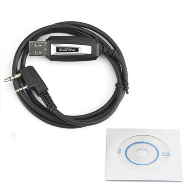CAVO CAVETTO USB DI PROGRAMMAZIONE + CD PER BAOFENG UV-5R UV-82L GT3 WOUXUN