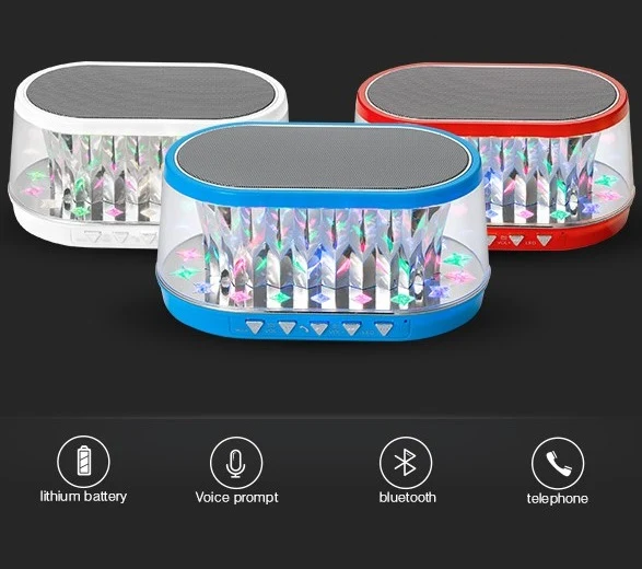 CASSA PORTATILE CON RADIO FM SD USB BLUETOOTH MP3 SMARTPHONE SPEAKER LED WS-1511