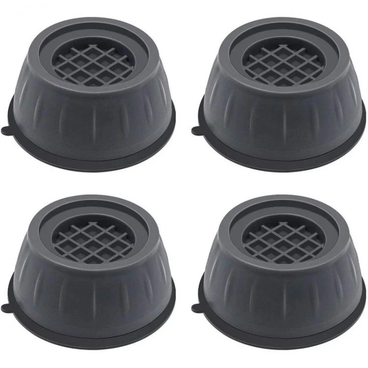 4 Piedi Lavatrice Anti Vibrazione Rumore Piedini Antiurto Asciugatrice Gomma Pad