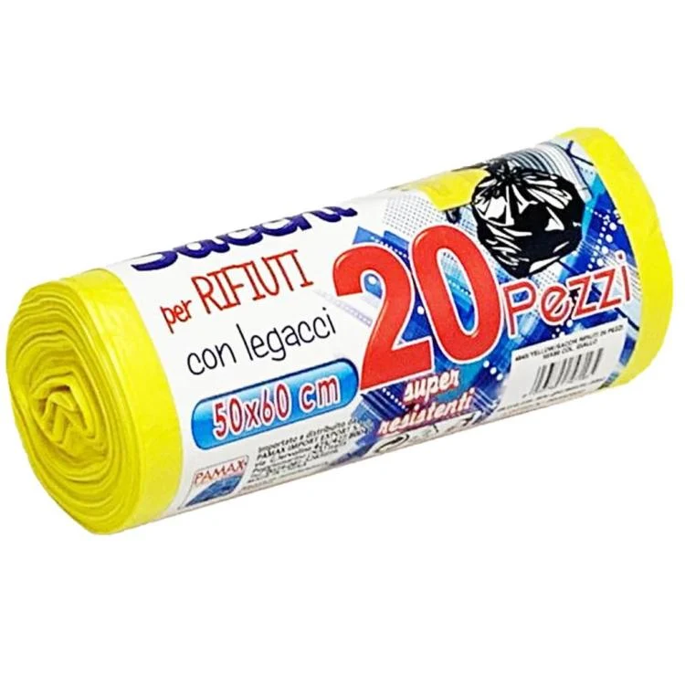 300 BUSTE SACCHI SACCHETTI RIFIUTI SPAZZATURA RACCOLTA DIFFERENZIATA 50X60cm GLL