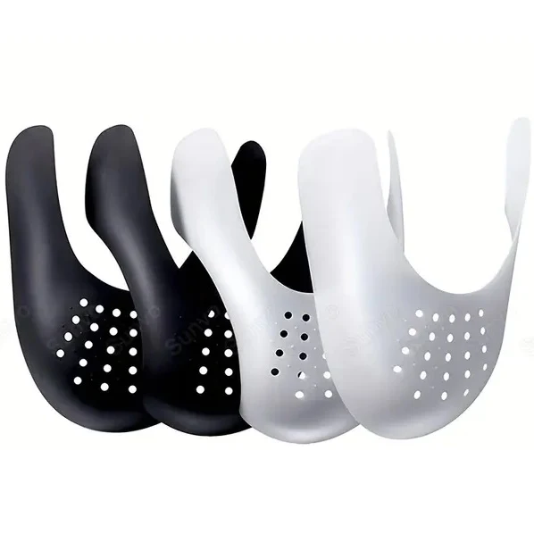 2 Paia Scudi per Scarpe Anti Piega Rughe Protezione Sneaker Shield Uomo e Donna