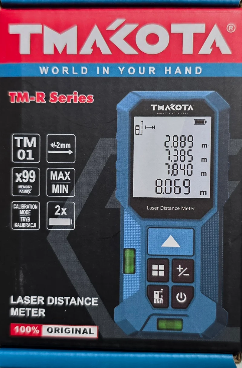tmakota metro laser misuratore digitale