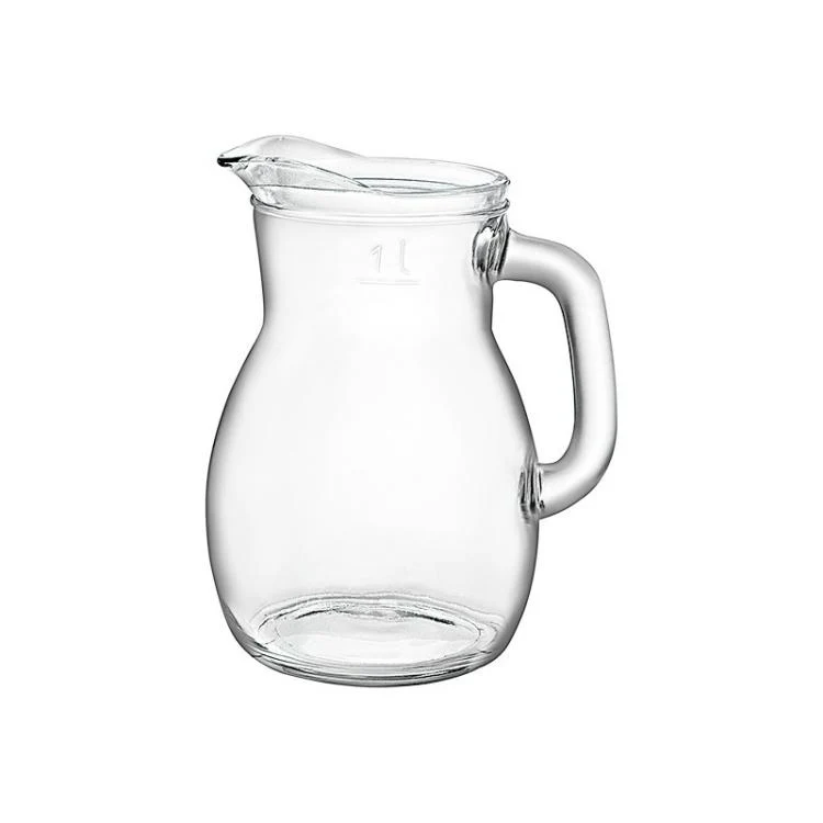 BROCCA IN VETRO DA 0.25 LITRI CARAFFA 250ML ACQUA VINO SUCCO RISTORANTE HOTEL