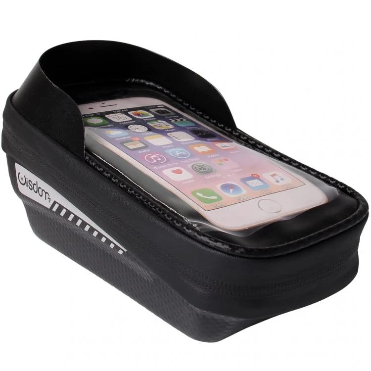 BORSA SUPPORTO PORTA CELLULARE SMARTPHONE FINO 15,5cm PER TELAIO BICI BICICLETTA