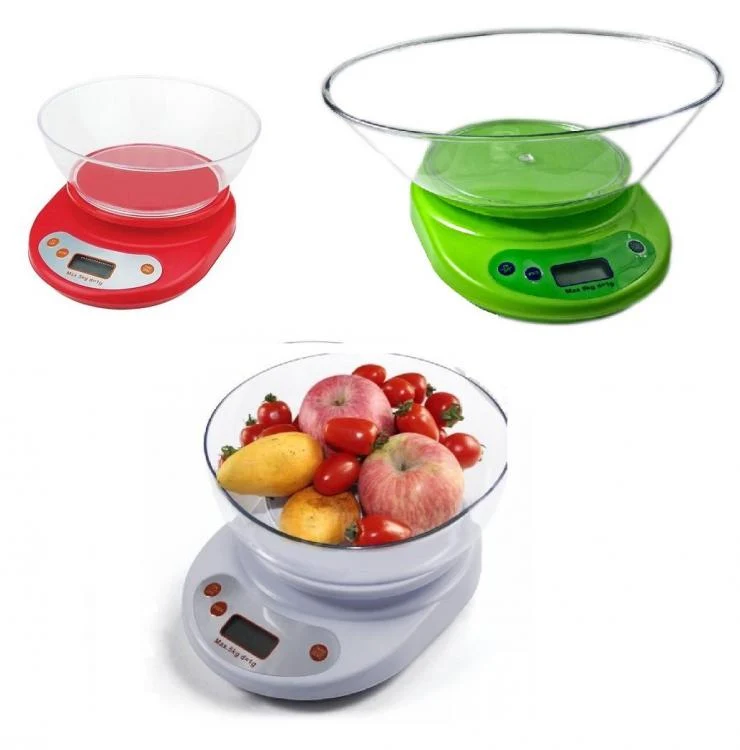 Bilancia Da Cucina Digitale Elettronica Precisione Pesa 1gr A 5kg Tara Bilancino