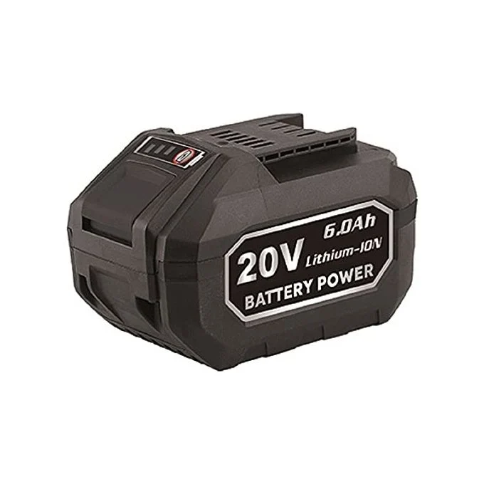 Vigor 90202-41 Batteria al Litio Li-Ion 20V 6 Ah per Elettroutensili VIGOR e SANDRIGARDEN serie 20V