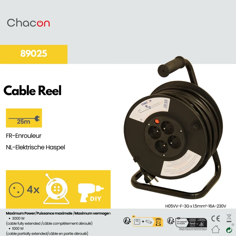 DIY reel - 25 m