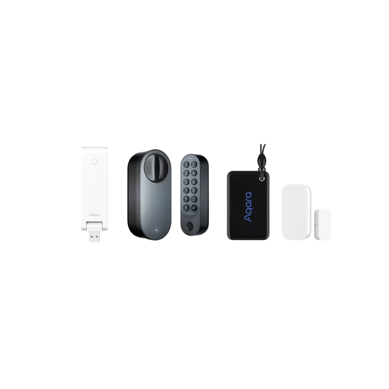 Smart Lock U200 + Hub M100 + NFC + Door and Window Sensor