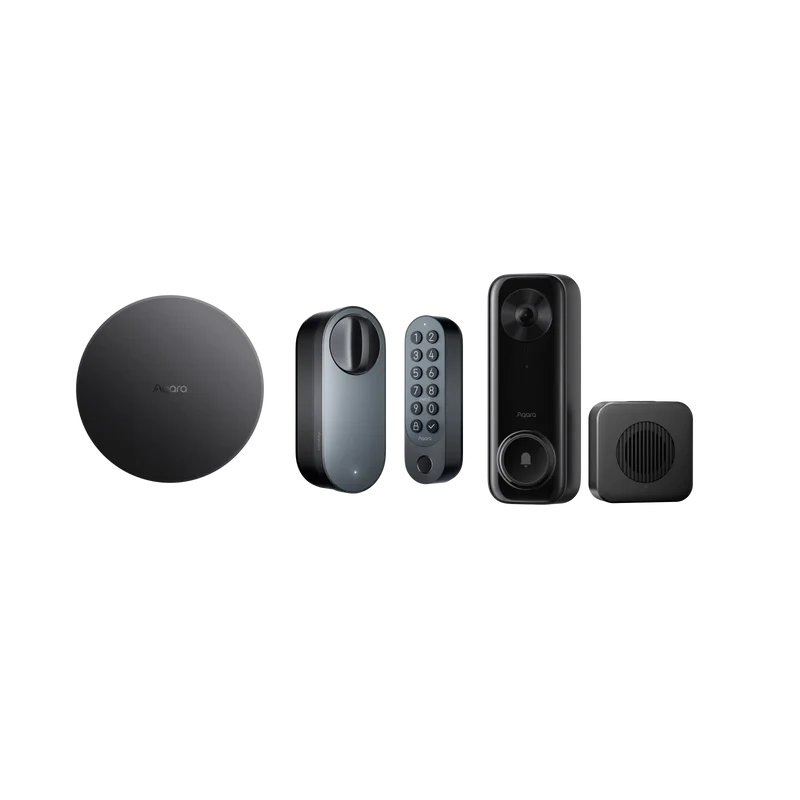Smart Lock U200 + Doorbell Camera G400 (Wired) + Hub M200