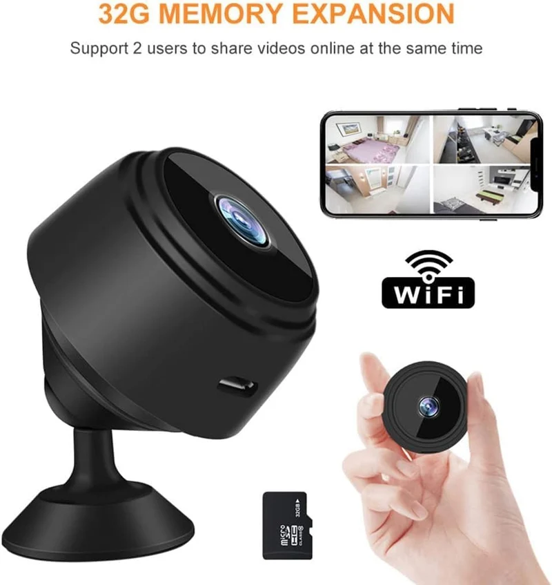 Telecamera mini IP A9