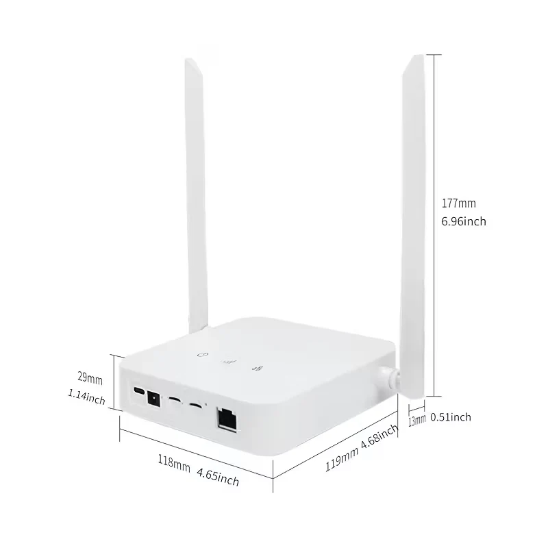 Router Wireless con doppio slot SIM 3G/4G e scheda 4G