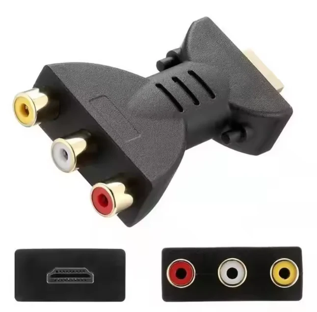 Convertitore AV a HDMI 1080P per TV Box e dispositivi