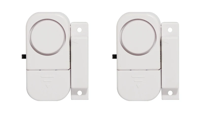 Set of 2 mini intrusion alarms and entry alarms