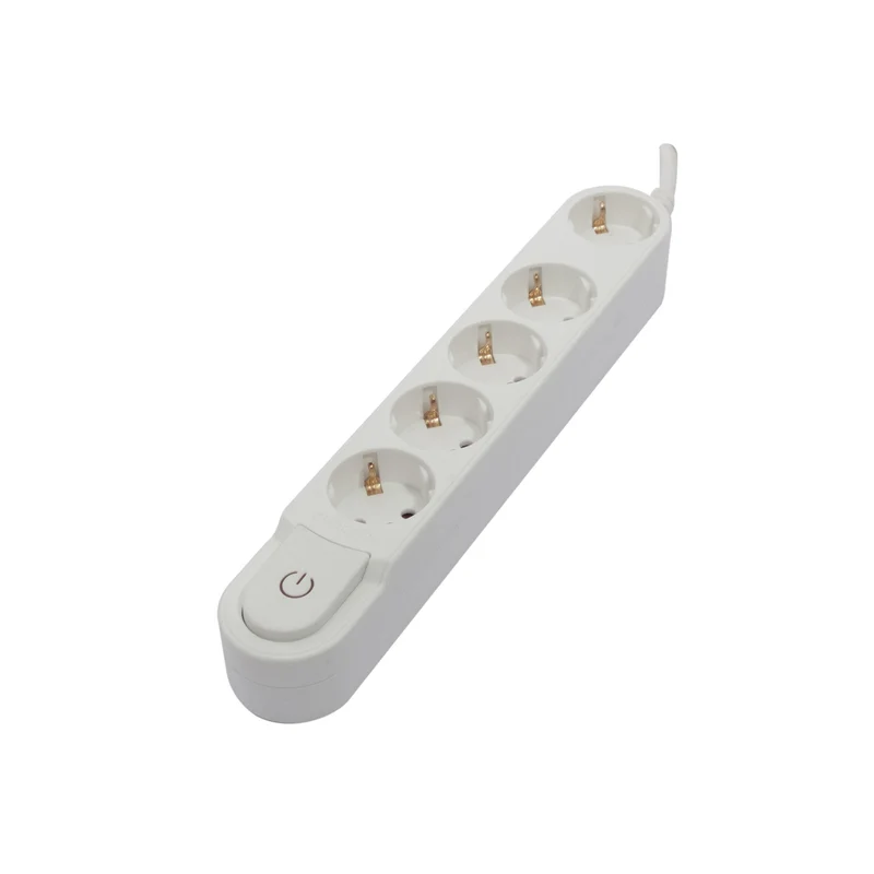 Stylish block with switch - 5 x 16 A - 3 m (SCH)