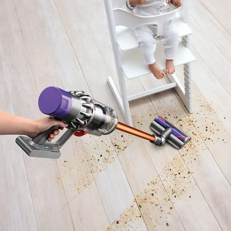 ASPIRAPOLVERE DYSON SENZA FILI CYCLONE V10 ABSOLUTE SPAZZOLA SPORCO DIFFICILE
