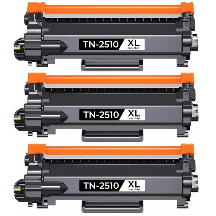 6pz TONER TN-2510XL Comp Brother MFC-L2800,L2835,L2860,DCP-L2660,HL-L2445 3.000p