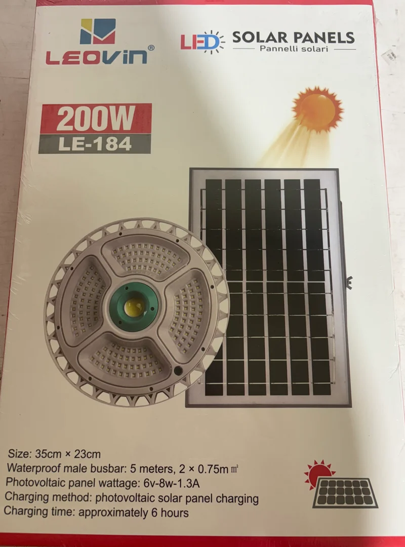 POLFONIERA SOLARE 200w