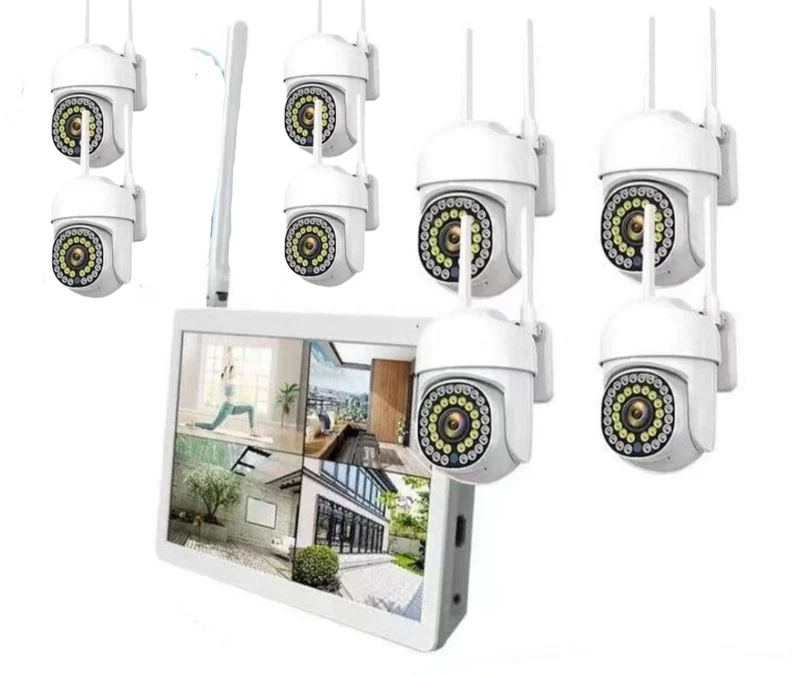Kit 8 telecamera ➕️ monitor wifi