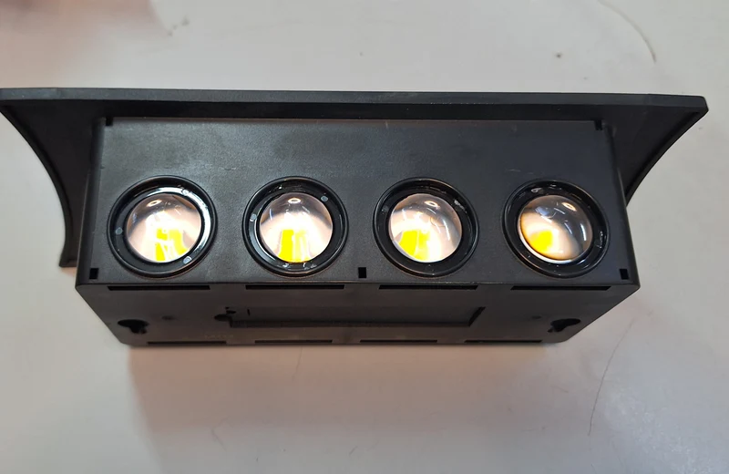 Lampade solare sotto sopra