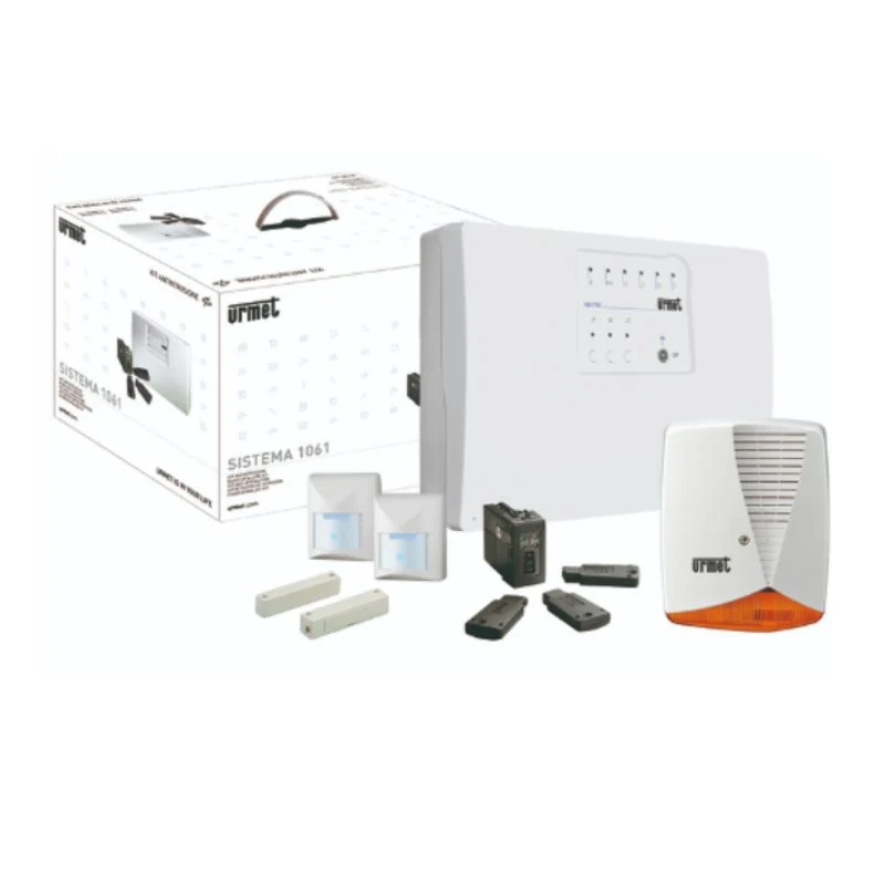 URMET 1061/906 - Kit antintrusione filare con centrale 1061/103 e IR facile da installare