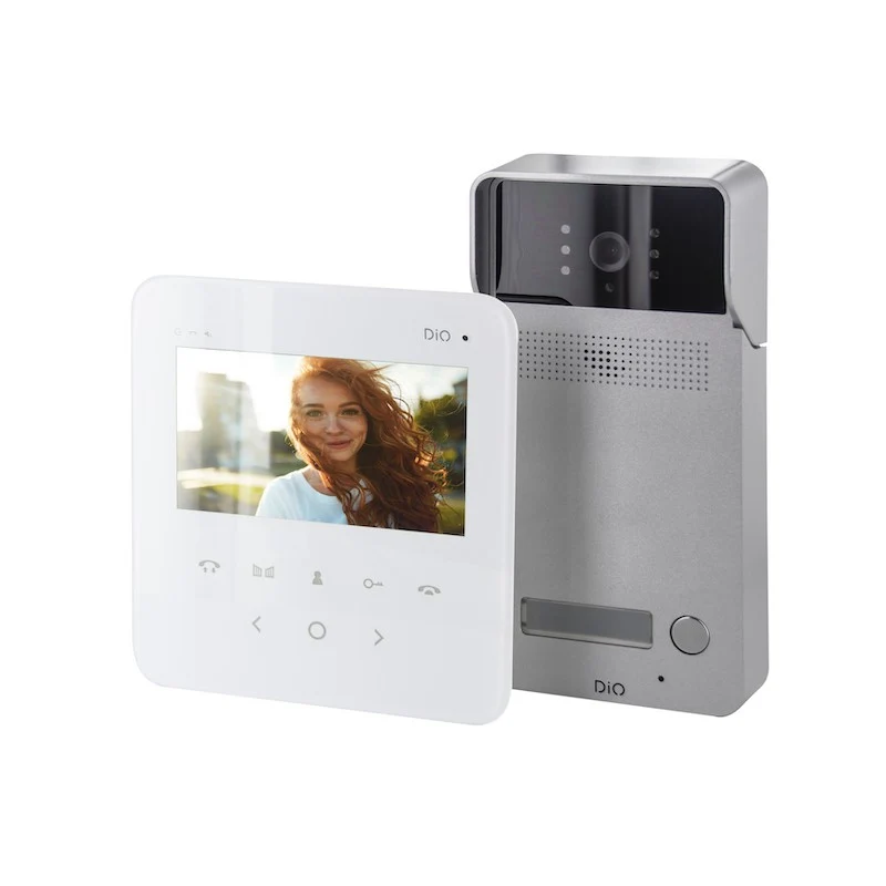 DiO multi apartment videophone with 4.3" screen