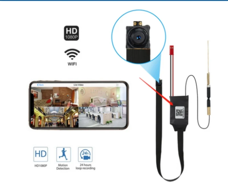 Telecamera spia wifi 4k