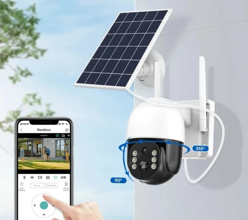 Telecamera solare con predisposizione sim (wind , tim , vodafone )