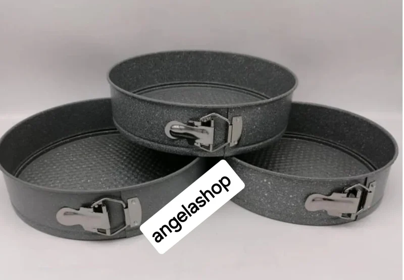 TRIS TORTIERE 24/26/28cm CON CERNIERA