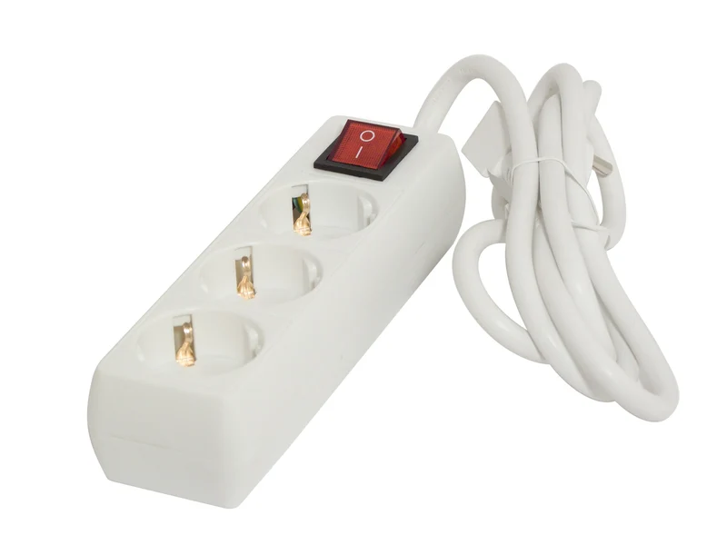 Power strip 3 x 16 A with switch - 1.5 m - White (SCH)