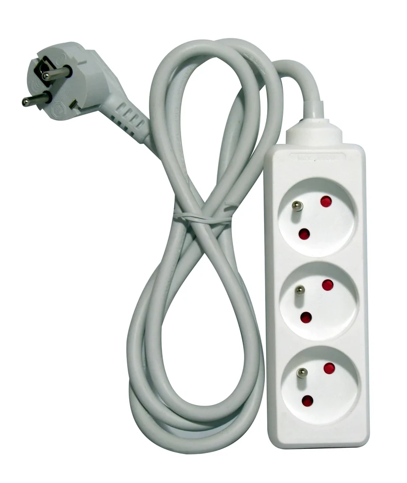 Power strip 3 x 16 A - 5 m - White