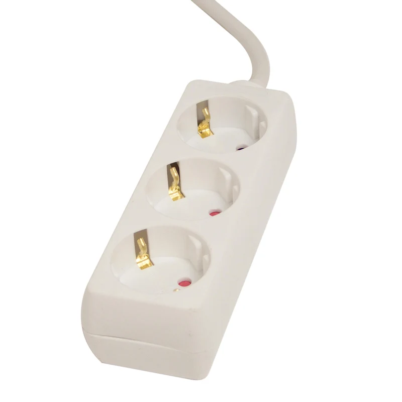 Power strip 3 x 16 A - 1.5 m - White (SCH)