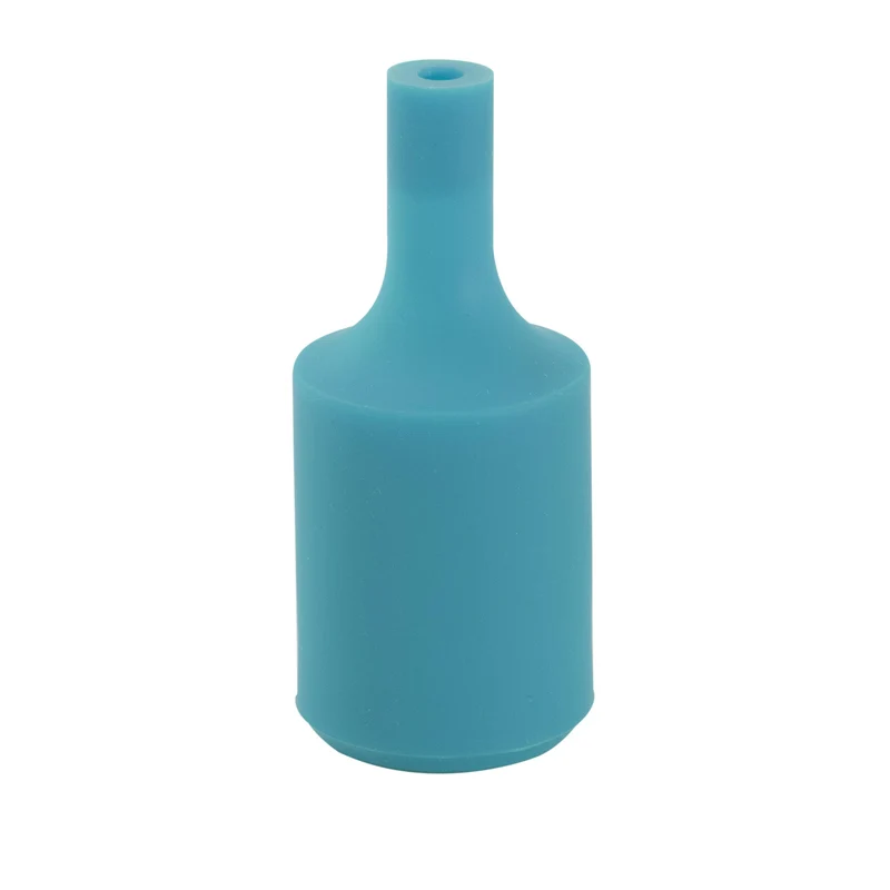 Silicone lamp holder - Peacock blue