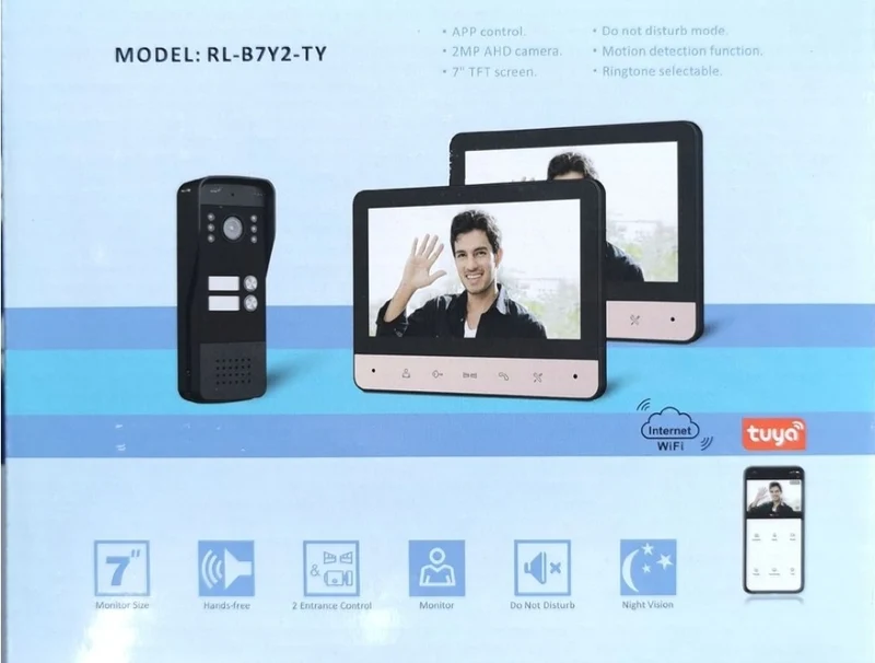 Videocitofono bifamiliare wifi