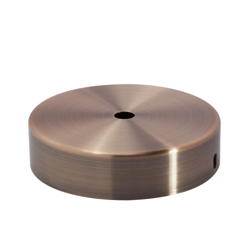 Metal ceiling rose - copper