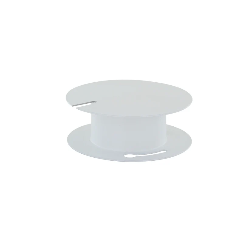 White metal ceiling rose