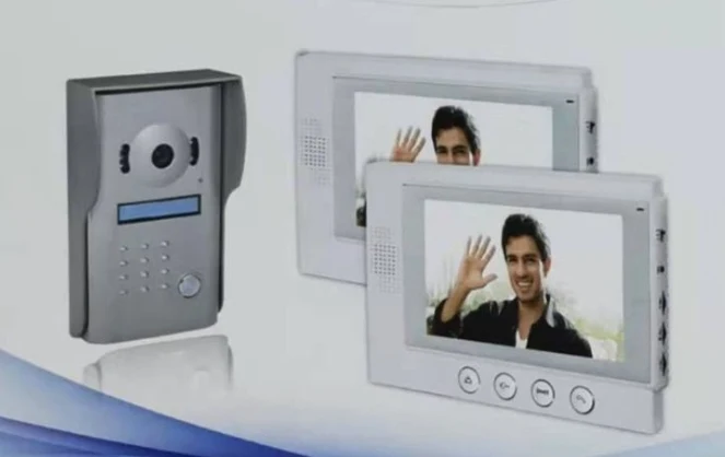 Videocitofono doppio monitor
