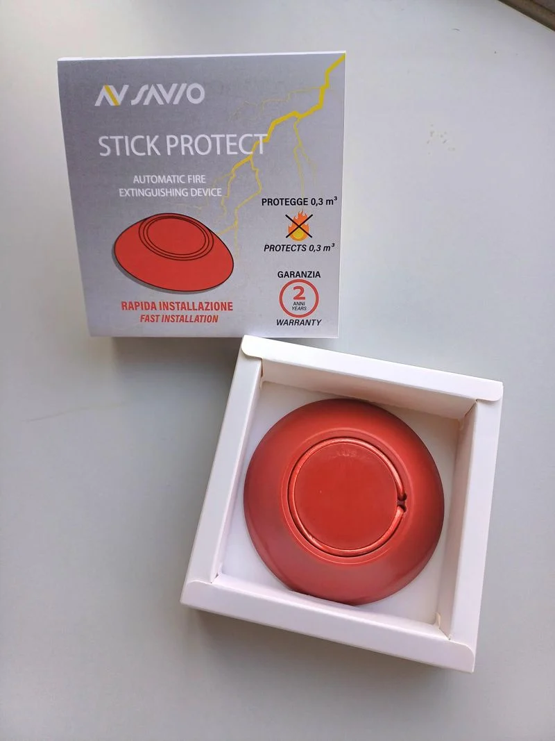 SAVIO B00100 - Stick Protect - Dispositivo di estinzione incendi automatico