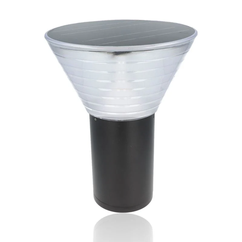Lampioncino da terra con pannello solare, 4,5W, IP65, ⌀230x300mm