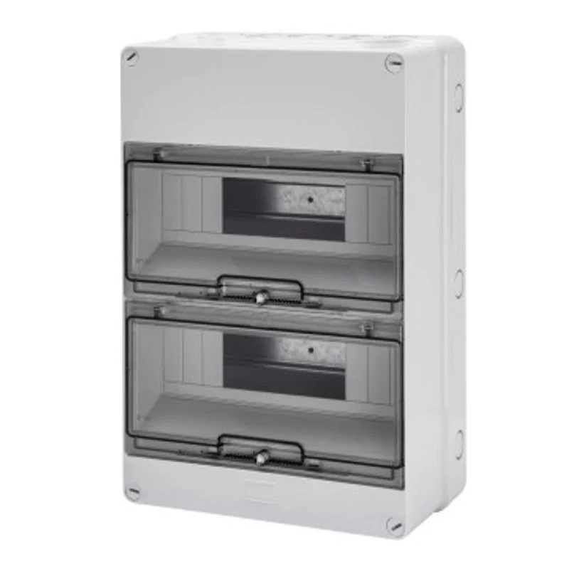 GEWISS GW40007 - Centralino Parete con Portello 24 Moduli 12x2 IP55