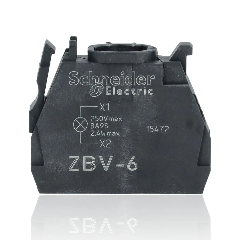 SCHNEIDER ZBV6 - Elemento luminoso- Ø22 - BASE BA 9S - 250 V