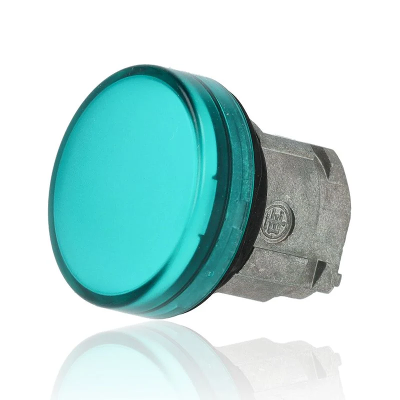 SCHNEIDER ZB4BV033 - Testa Lampada Spia Harmony XB4 Verde Gemma Liscia 22mm